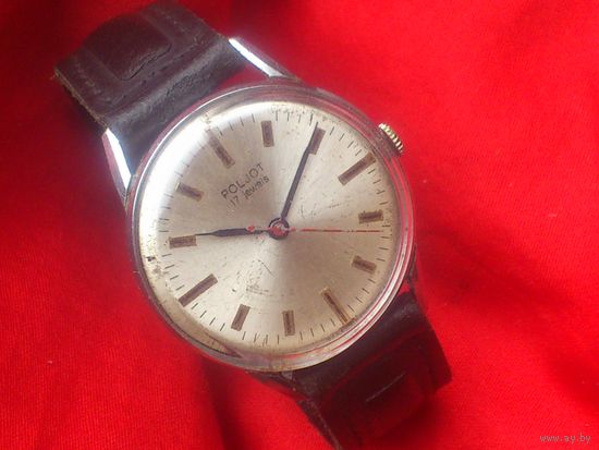 Часы КИРОВСКИЙ ПОЛЕТ 2608 из СССР 1957 года 1 МЧЗ им. КИРОВА , РЕДКИЕ, ВИНТАЖ