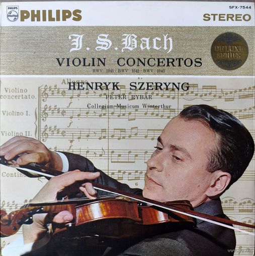 Henryk Szeryng Bach Violin Concertos Japan NM