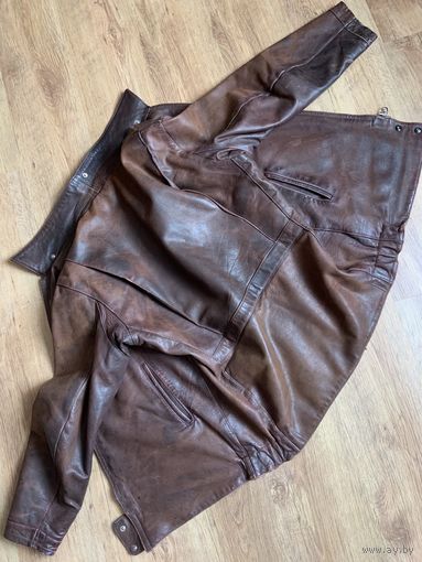 Оригинальная "шевретовая" куртка лётчика СССР 70-х годов на ИДЕАЛЬНЕЙШЕЙ коже козы ! В редком размере 54-56-3 !!! Отсюда и цена!