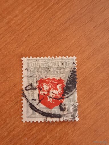 1919 Литва Мих 58 герб Погоня (3-13)