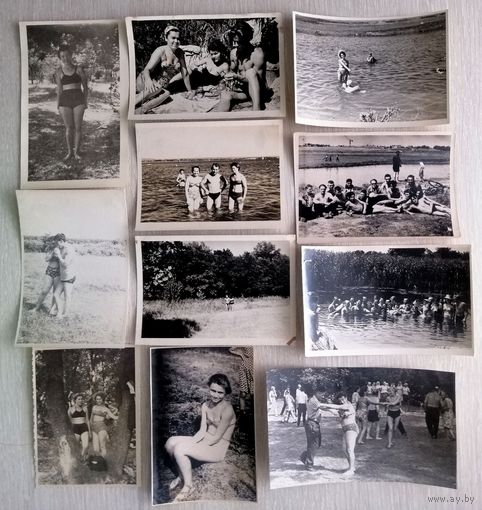 Фото. "Пляж". 50-е годы. Цена за 1шт.