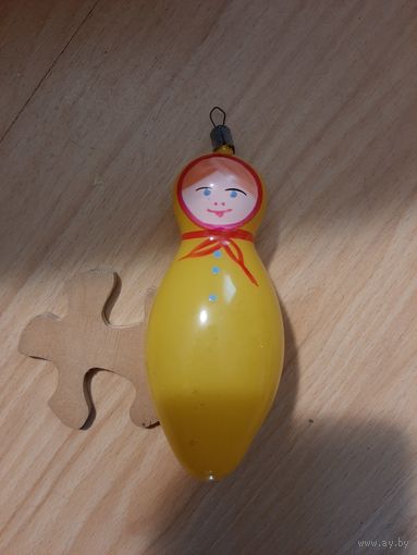 Ёлочная игрушка Неваляшка (СССР)