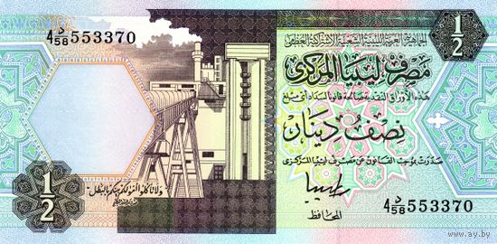 Ливия 1.2 динара образца 1991 года UNC p58c