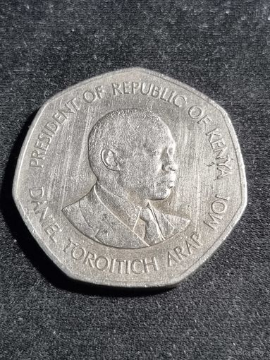 Кения 5 шиллингов 1985