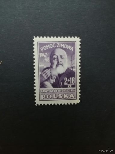 Польша 1947 Марка "Зимняя помощь" (чистая**) Mi.478 каталог 3.00 евро