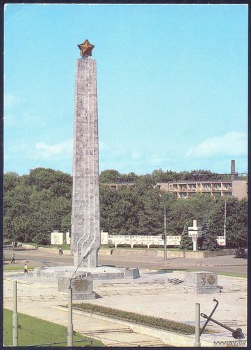 1986 ДМПК Одесса обелиск в честь города-героя