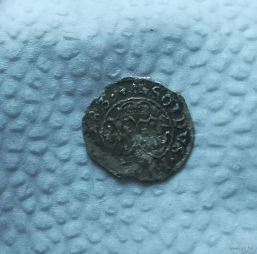 Шеляг 1583 г Баторий