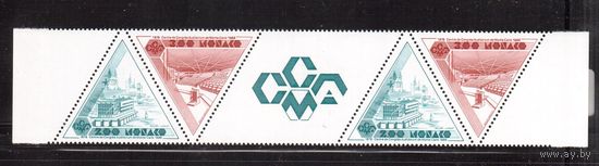 Монако-1988(Мих.1880-1881)  ** , Архитектура, Конгресс-центр