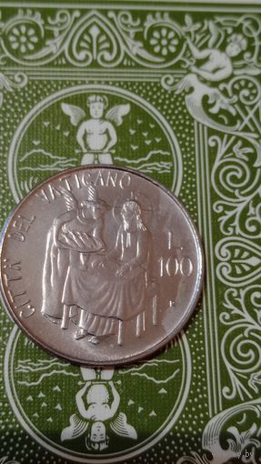 Ватикан 100 лир 1981