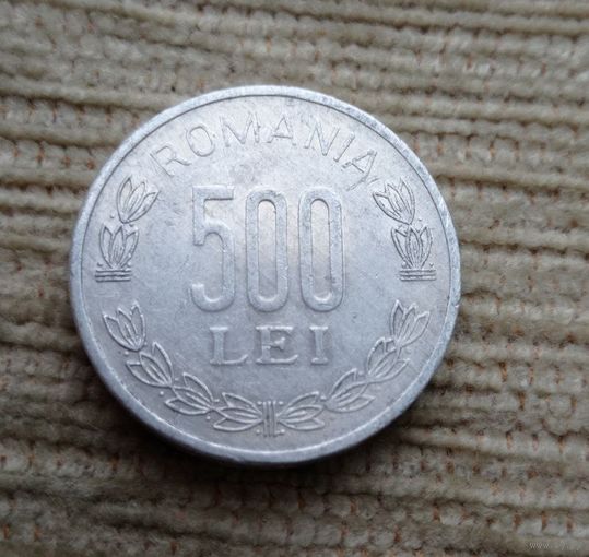 Werty71 Румыния 500 лей 2000