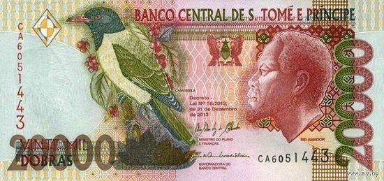 Сан Томе и Принсипи 20000 добра образца 2013 года UNC p67e