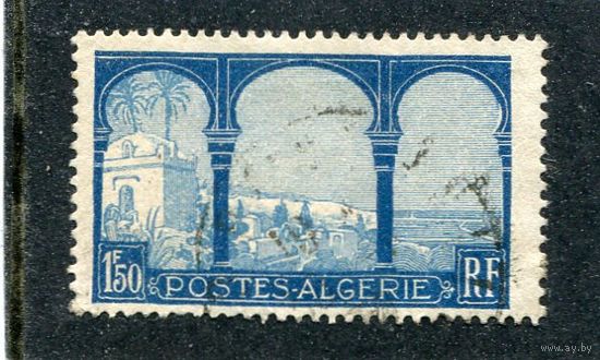 Французский Алжир. Вид на бухту Алжира. 1.50фр