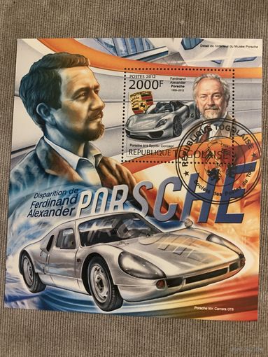 Того 2012. Автомобили Porsche. Блок