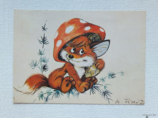 Открытка Венгрия 1981   10х15 см