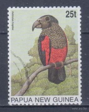 [1380] Папуа Новая Гвинея 1996. Фауна.Птица.Попугай. Гашеная марка.