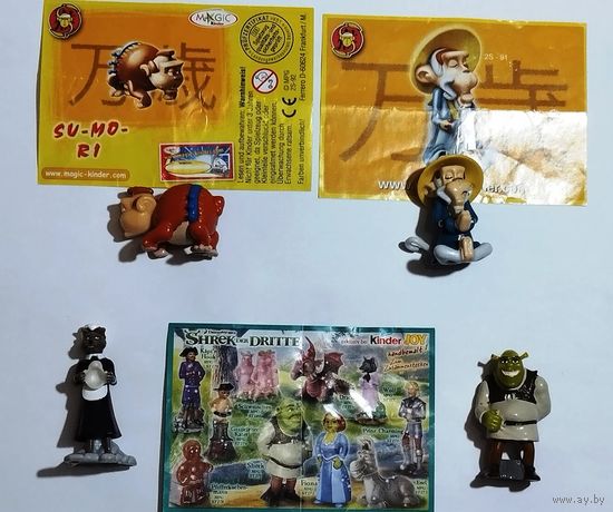 Фигурки киндер - сюрприз, Чупа Чупс и других производителей. Лот 13