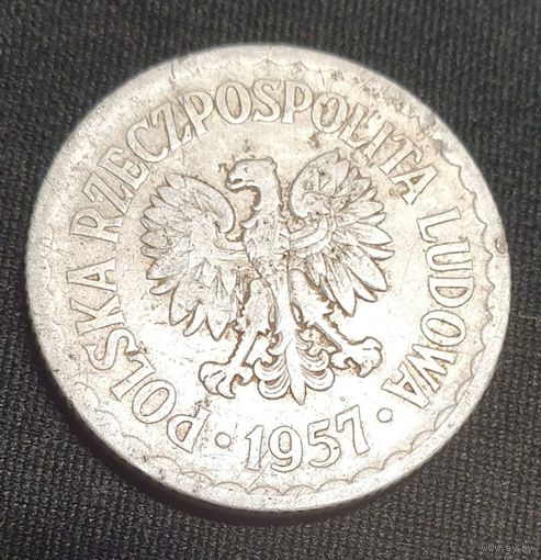 1 злотый 1957 года