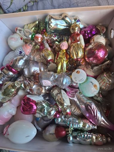 Елочные игрушки ссср