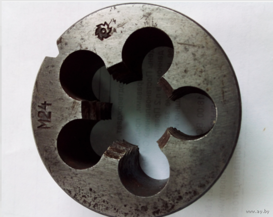 Плашка (лерка) М24 стандартный шаг