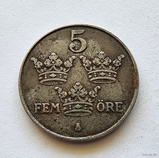 Швеция 5 эре, 1947
