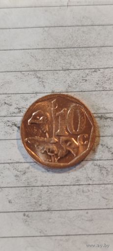 Африка 10 цент 2015