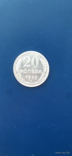 20 копеек 1929г  Отличная!