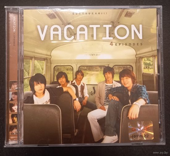 CD,(Korea) TVXQ– Vacation