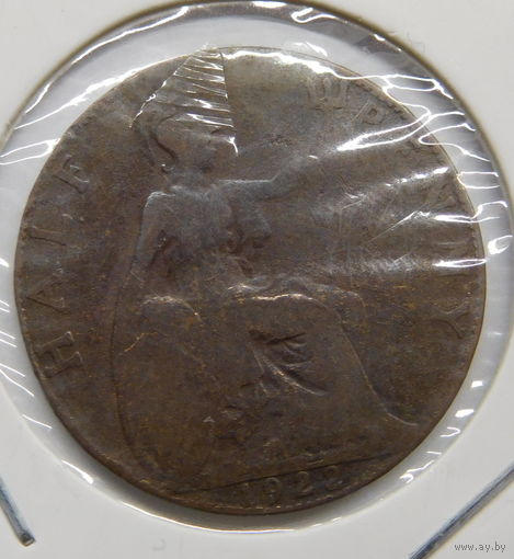 Великобритания 1/2 пенни 1922 г