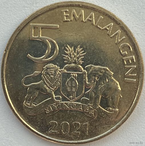 Эсватини (Свазиленд) 5 эмалангени 2021 г.