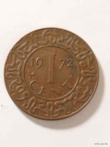 Суринам 1 цент 1972
