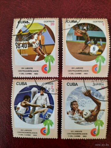 Куба 1982 г. 14-е Центрально-Американские и Карибские игры в Гаване