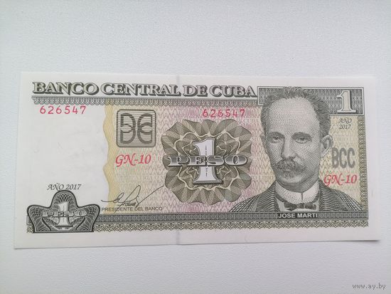 Куба 1 UNC c рубля