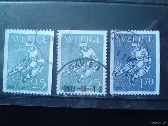 Швеция 1963 Хоккей