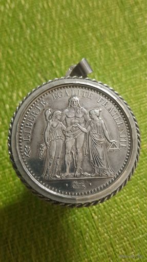 Франция 10 франков 1965 г. ( Геркулес и Музы )