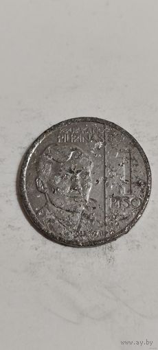 Монеты. Филиппины. 1 песо 2018