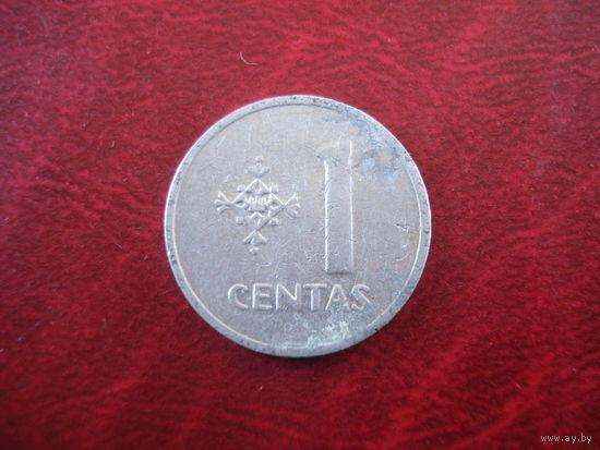 1 цент 1991 Литва