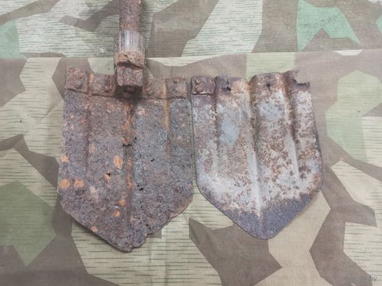 Лопатка саперная складная + донор. Германия WW2