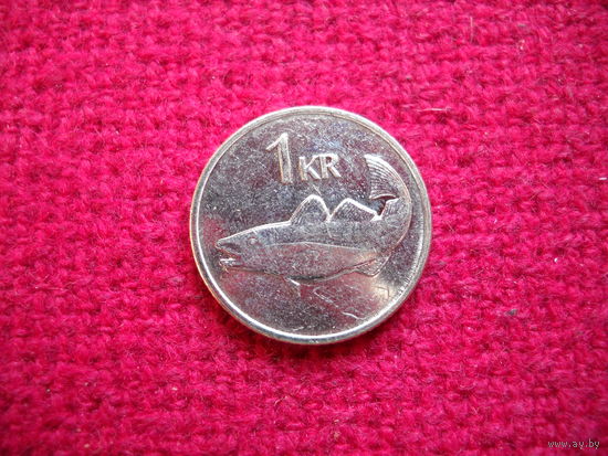 Исландия 1 крона 2011 г.