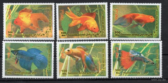 Иран 2004. Рыбы 6 марок (2948)