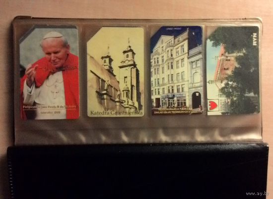 Карты телефонные, Польша. 40 штук.