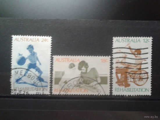 Австралия 1972 Реабилитация инвалидов полная серия