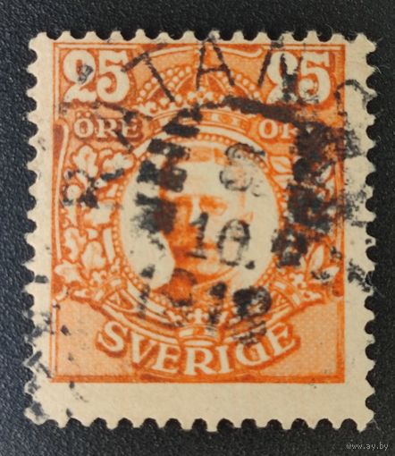 Марка Швеция 1919г. 2.33