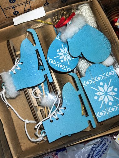 Набор украшений на новогоднюю ёлку