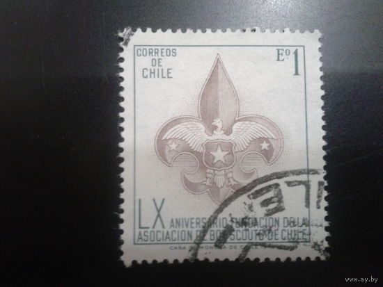 Чили 1970 эмблема скаутов