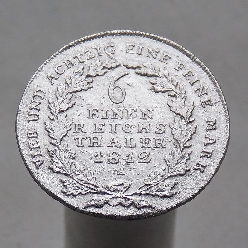 Пруссия 1/6 талера 1812