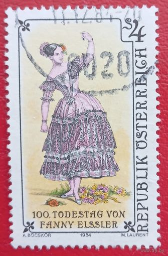 Австрия, 1984 г., 100-летие со дня смерти балерины Фанни Эльслер