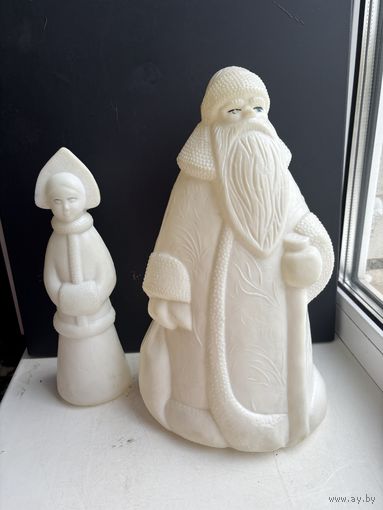 Фигурки Дед Мороз и снегурочка СССР