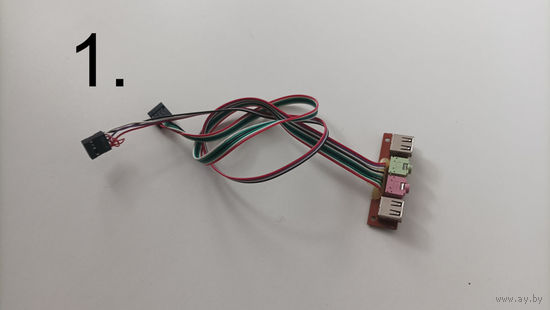Передние панели USB+Audio на корпуса