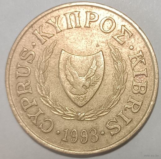 Апошнi распродаж! 5 центов 1993 Кипр