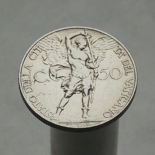 Ватикан 50 чентезимо 1932